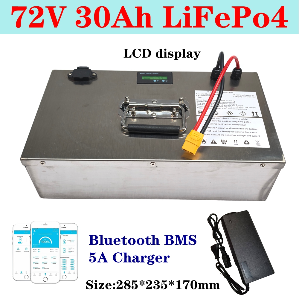 72V 30Ah Lifepo4 Battery Pack - ترقية 72 فولت 30 أمبير 20