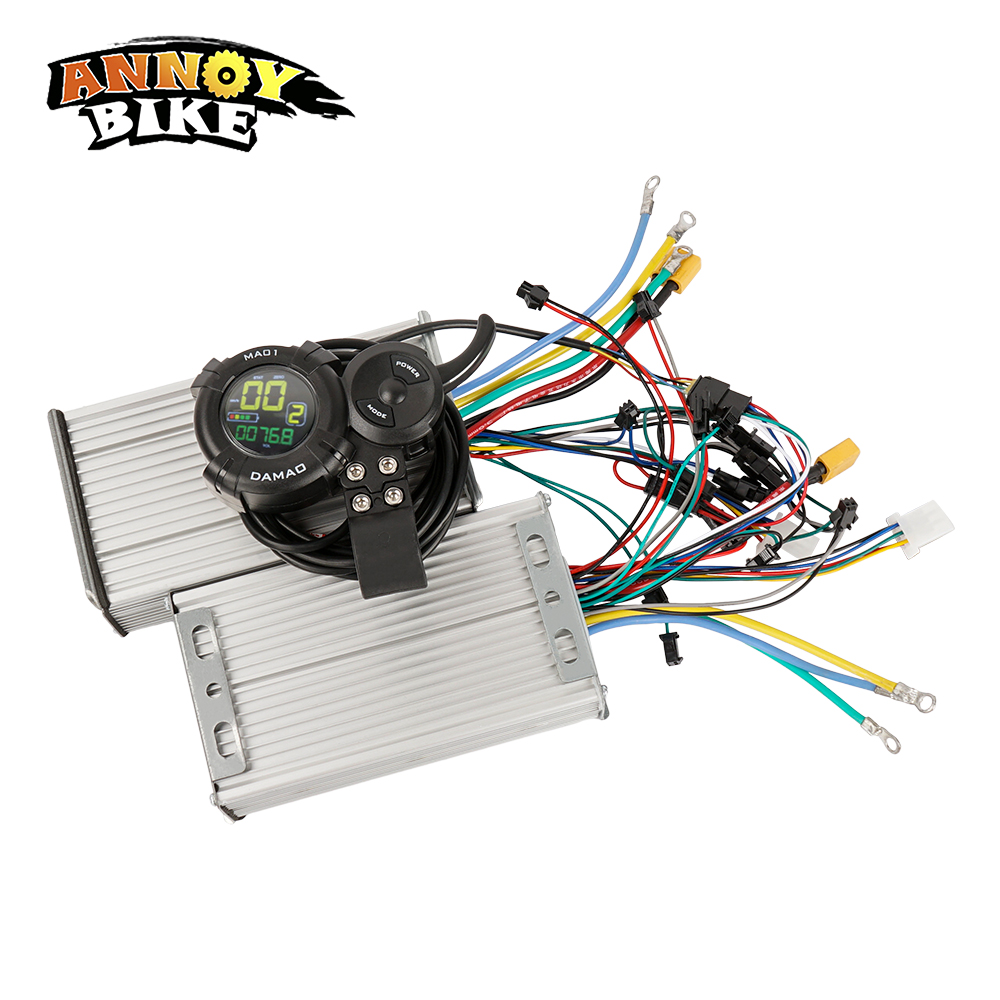 72V 45A Dual Controller - وحدات تحكم محرك مزدوج مع شاشة