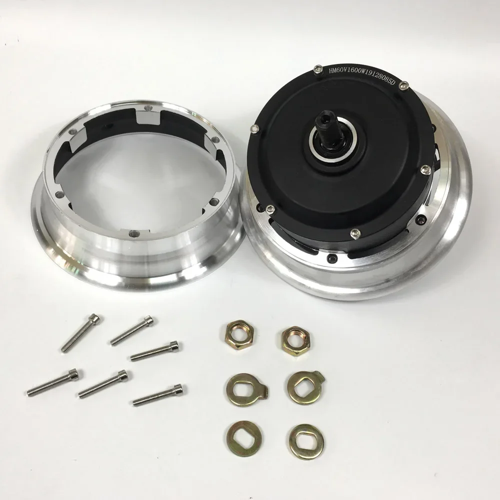 محرك محور سكوتر كهربائي بدون ف - مراجعة 60V 5000W Brushless Hub Motor وسعره
