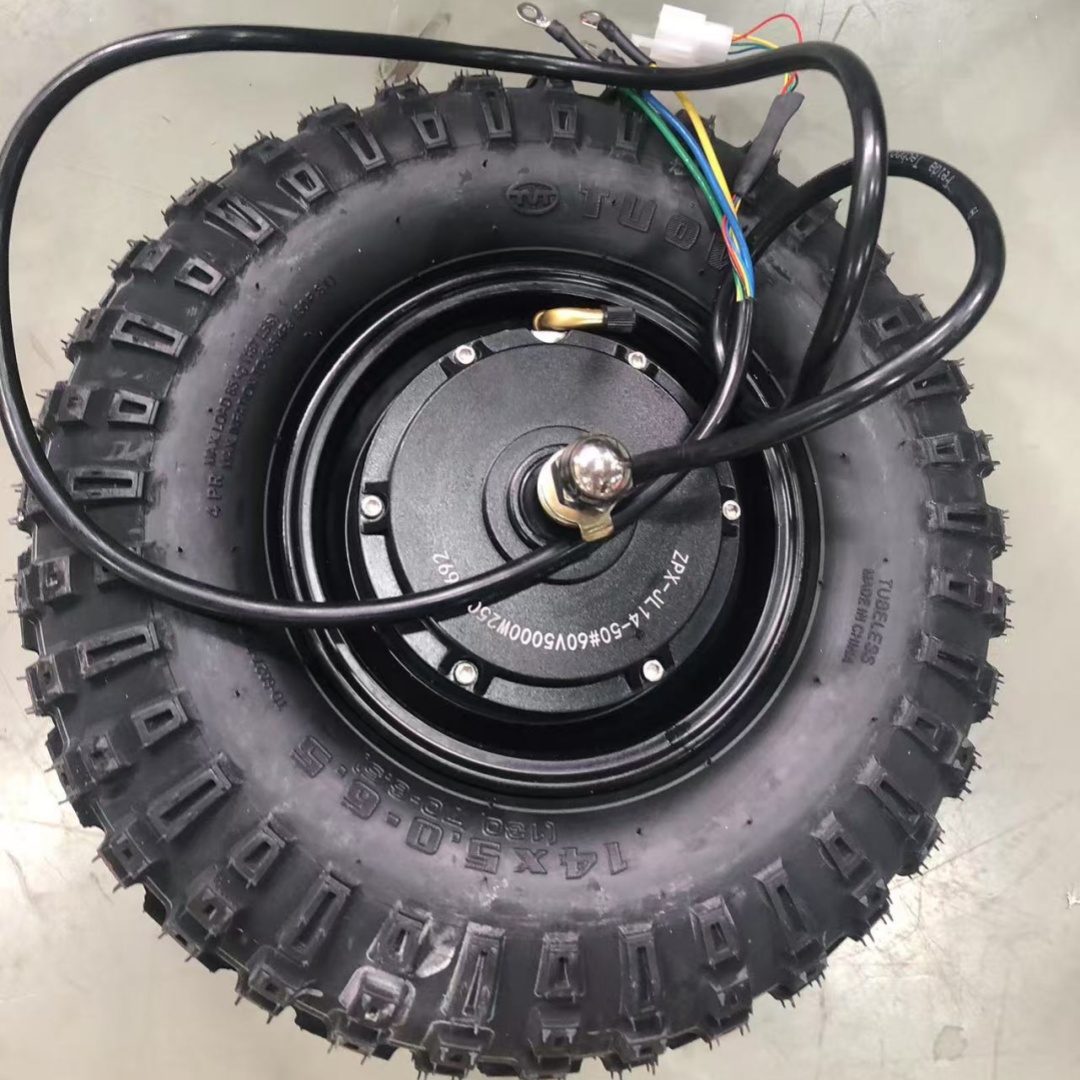 محرك محور بدون فرشاة عالي القد - مراجعة 60V 5000W Brushless Hub Motor وسعره