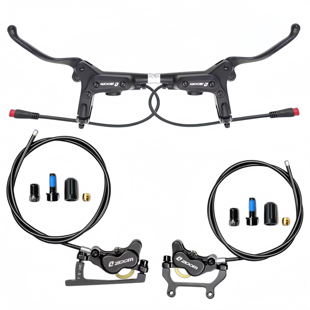 مجموعة فرامل قرصية هيدروليكية  - مراجعة Zoom Hydraulic Brake 4 Piston E-Scooter وسعره