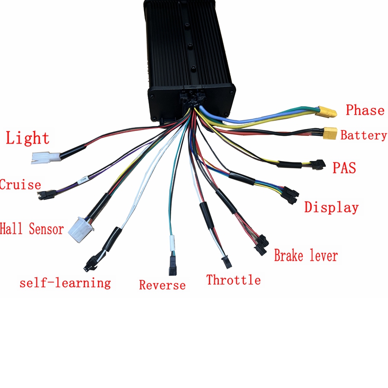 الأسهم الأمريكية NBpower 48 فو - مراجعة 72V 45A Dual Controller وسعره