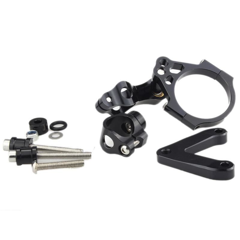 لـ دوكاتي 848 1098 1198 EVO 20 - مراجعة Steering Damper Stabilizer Kit Cnc وسعره
