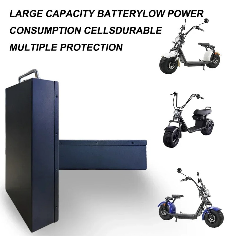 دراجة نارية كهربائية بطارية لي - مراجعة 72V 30Ah Lifepo4 Battery Pack وسعره