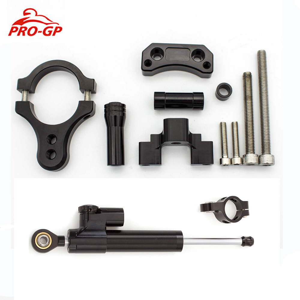 مثبت توجيه دراجة نارية من الأل - مراجعة Steering Damper Stabilizer Kit Cnc وسعره