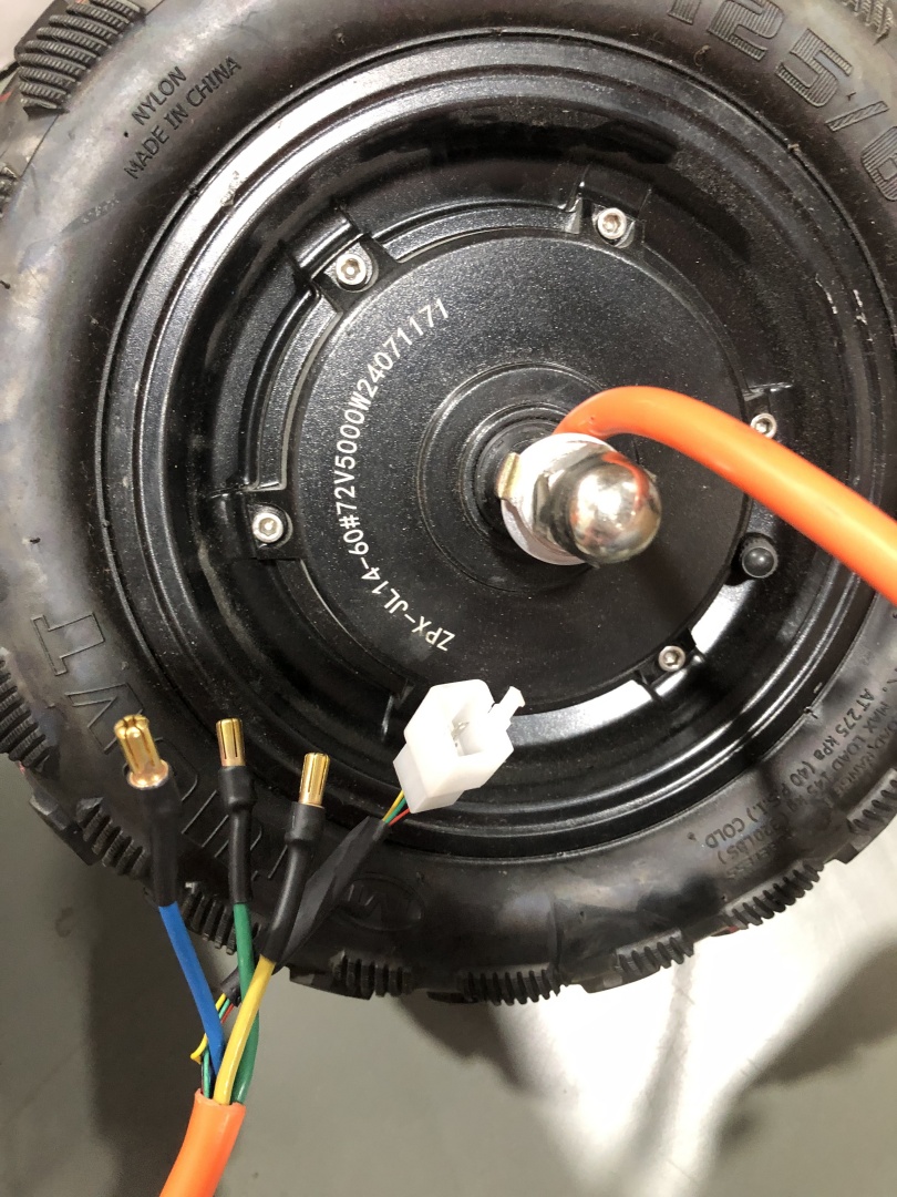 محرك محور بدون فرشاة بقوة 4000 - مراجعة 60V 5000W Brushless Hub Motor وسعره